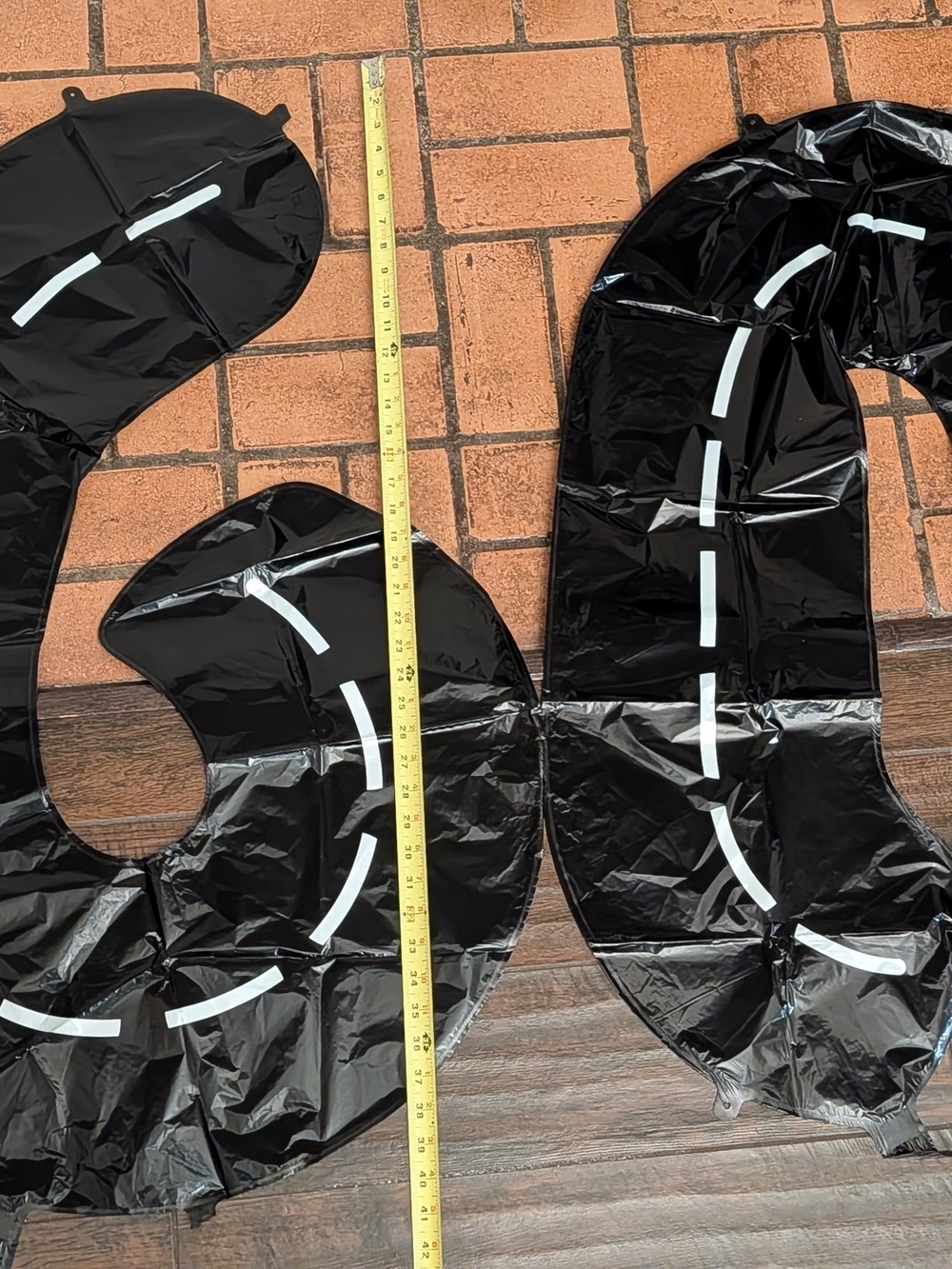 Black Racecar 40" Inflatable Number Balloon 6 or 60 Birthday Party Decoration